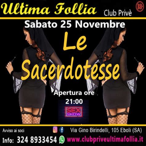 ultima follia eboli|Club Privè Ultima Follia 